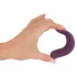 SMILE Panty - tragbarer, akkubetriebener Funk‑Vibrator für den Slip (lila)