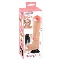   Nature Skin - Tanzender Dick drehbarer, lebensechter Vibrator (natur)