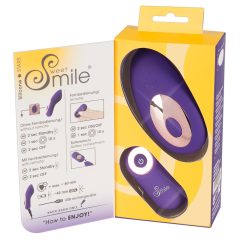 SMILE Panty - wiederaufladbarer Funk-Klitoralvibrator (lila)
