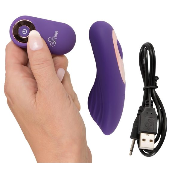 SMILE Panty - wiederaufladbarer, kabelloser Klitoris Vibrator (lila)