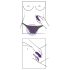 SMILE Panty - Akku-Klitorisstimulator mit Funk (Lila)