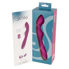 SMILE - flexibler A- und G-Punkt-Vibrator (rosa)