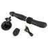 You2Toys - RC F*ckmaschine - Wiederaufladbarer Stoßvibrator (Schwarz)