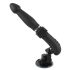 You2Toys - RC F*ckmaschine - Wiederaufladbarer Stoßvibrator (Schwarz)