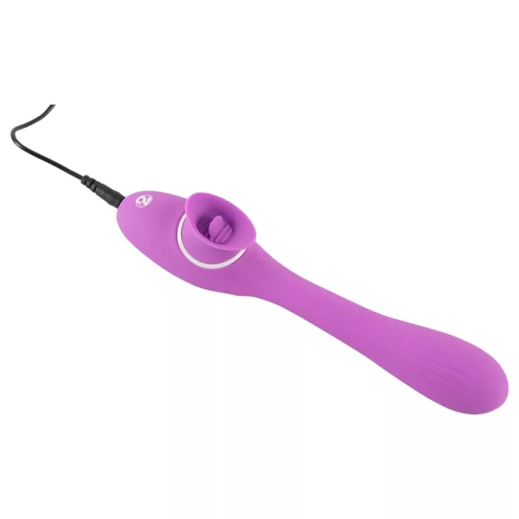 You2Toys 2 Function Vibe - Akku 2in1 Vibrator (Lila)