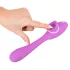 You2Toys 2 Function Vibe - Akku 2in1 Vibrator (Lila)
