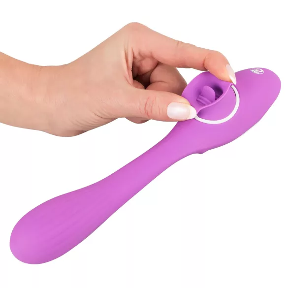 You2Toys 2 Function Vibe - Akku 2in1 Vibrator (Lila)