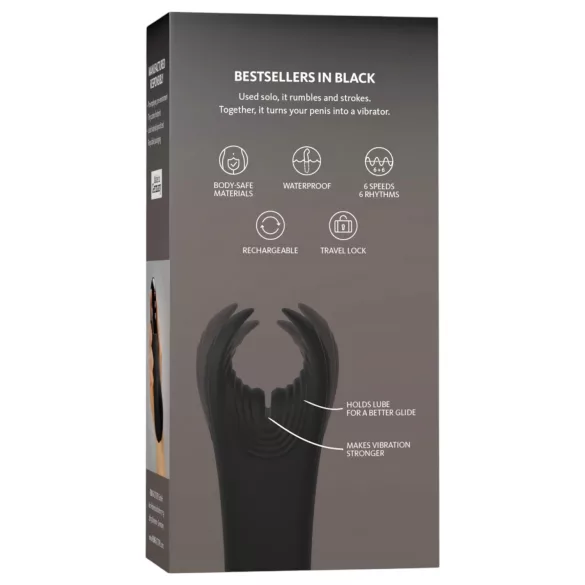 Fun Factory Manta - Penisschaftvibrator (schwarz)