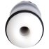 Rebel - 2in1 Saug- & Vibro-Masturbator (Schwarz)