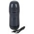 Rebel - 2in1 Saug- & Vibro-Masturbator (Schwarz)