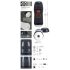 Rebel - 2in1 Saug- & Vibro-Masturbator (Schwarz)