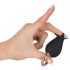 Belou - Wiederaufladbarer, wasserdichter Klitorisvibrator (schwarz)