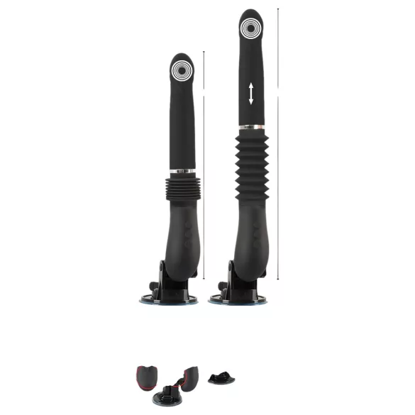 You2Toys RC Fucking Machine 2.0 - Akku Stoßvibrator (schwarz)