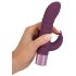 Rabbit Vibe - Akkus G-Punkt Vibrator mit Klitorisstimulator (Lila)