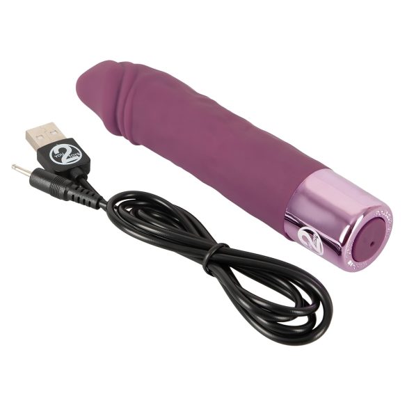 You2Toys Elegant Realistic - Akkuvibrator, wasserdicht (Lila)