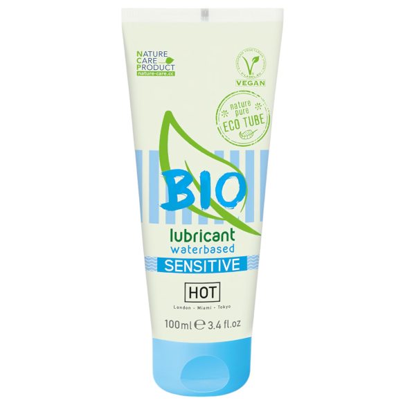 HOT Bio Sensitive - Veganer wasserbasierter Gleitgel (100ml)