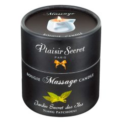 Plaisirs Secrets Ylang Patchouli - Massagekerze (80ml)