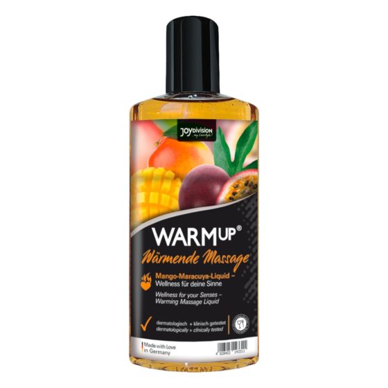 JoyDivision WARMup - Wärmendes Massageöl - Mango-Maracuja (150ml)