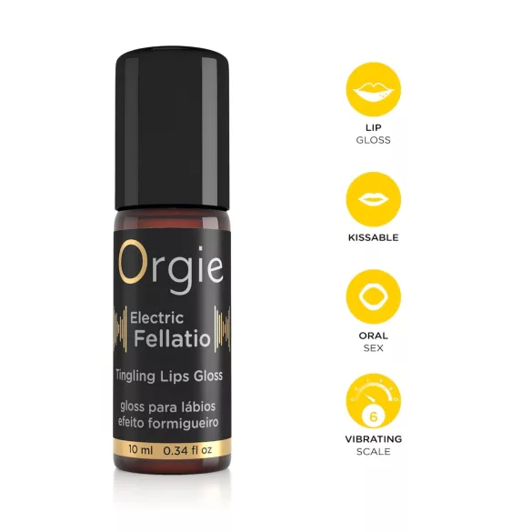 Orgie Electric Fellation - prickelnder Lippen-Gloss (10 ml)