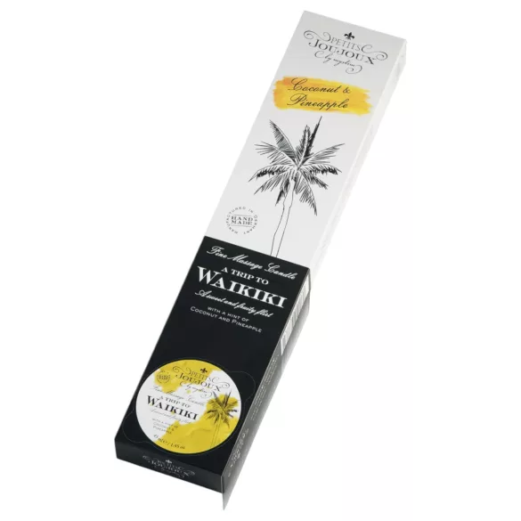 Petits Joujoux Waikiki Massagekerze - Kokosnuss-Ananas (5x43ml)