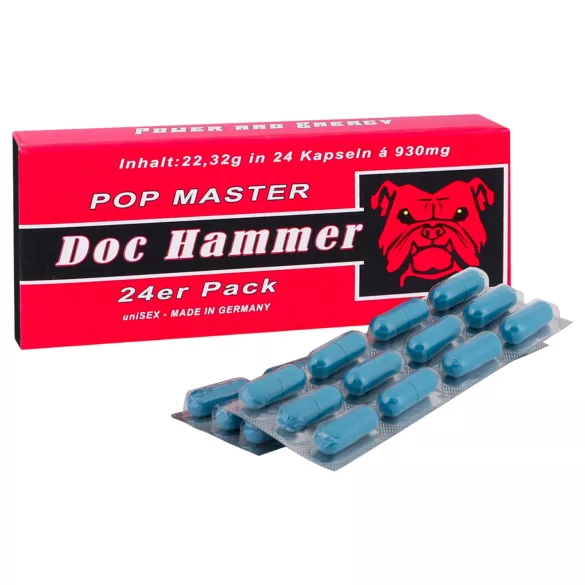 Doc Hammer - Unisex Nahrungsergänzungskapseln (24 Stk.)