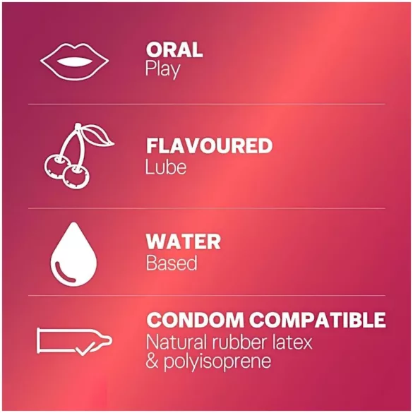 Durex Kirsch - Gleitgel mit Kirschgeschmack (50ml)