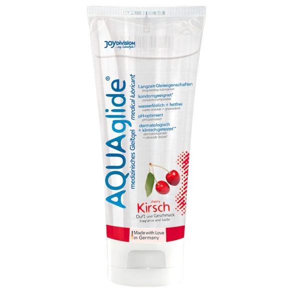 AQUAglide - wasserbasiertes Gleitmittel - Kirsche (100ml)
