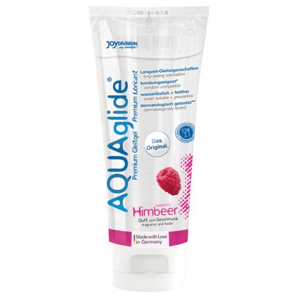 AQUAglide - Wasserbasiertes Gleitgel - Himbeere (100ml)