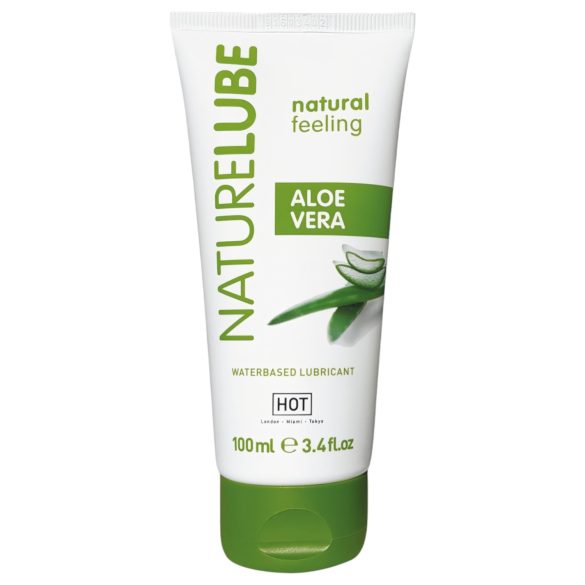 HOT NatureLube Aloe Vera - wasserbasiertes Gleitgel (100ml)