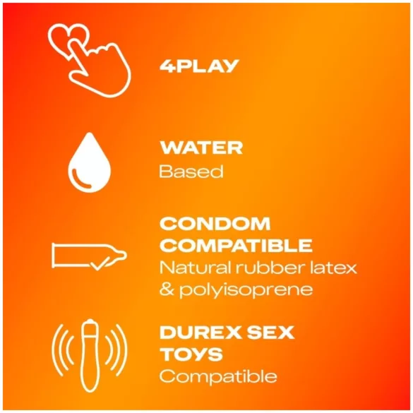Durex 2in1 Massageöl - Ylang Ylang (200ml)