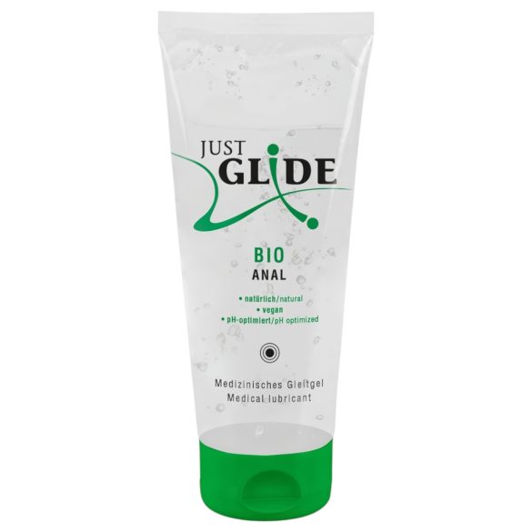 Just Glide Bio Anal - Veganer Gleitmittel auf Wasserbasis (200ml)