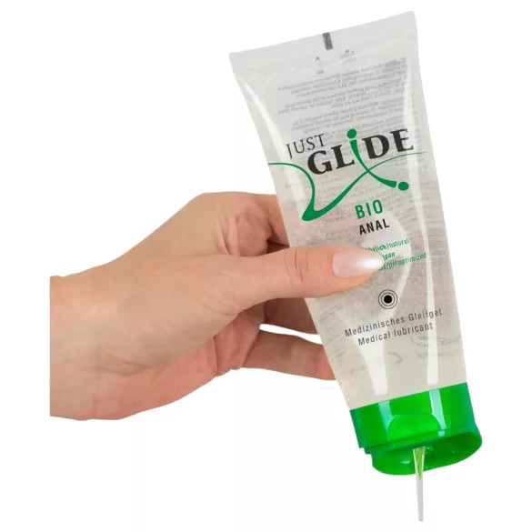 Just Glide Bio ANAL - wasserbasierendes veganes Gleitmittel (200ml)
