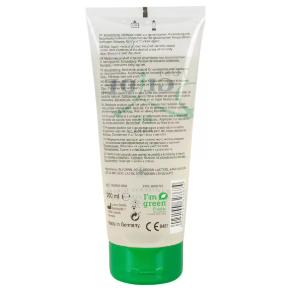 Just Glide Bio ANAL - wasserbasierendes veganes Gleitmittel (200ml)