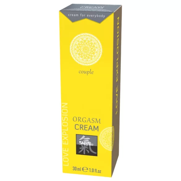 HOT - Shiatsu Orgasmus - unisex prickelnde Intimcreme (30 ml)