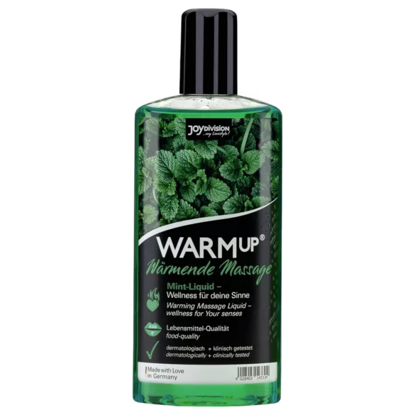 JoyDivision WARMup - wärmendes Massageöl - Minze (150ml)