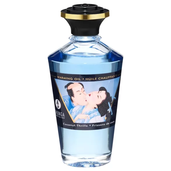 Shunga - Erwärmendes Massageöl - Kokos (100ml)