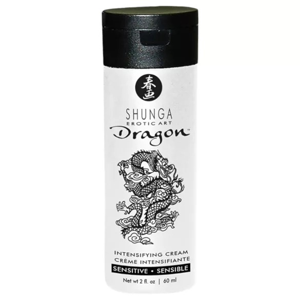 Shunga Dragon Sensitive - Intimgel für Männer (60 ml)