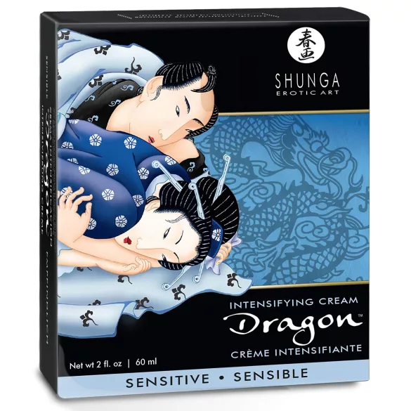 Shunga Dragon Sensitive - Intimgel für Männer (60 ml)