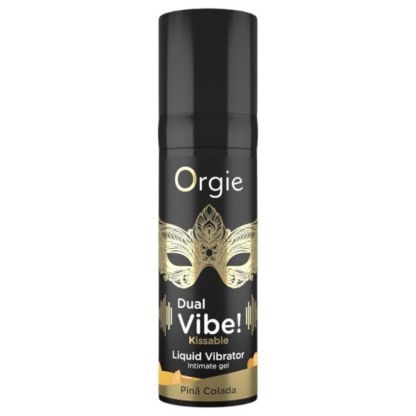 Orgie Dual Vibe! - Flüssig-Vibrator - Piña Colada (15ml)