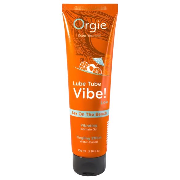 Orgie Lube Tube - prickelndes Intimgel - Sex on the Beach (100ml)