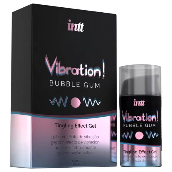 Intt Vibration! - flüssiger Vibrator - Kaugummi (15 ml)