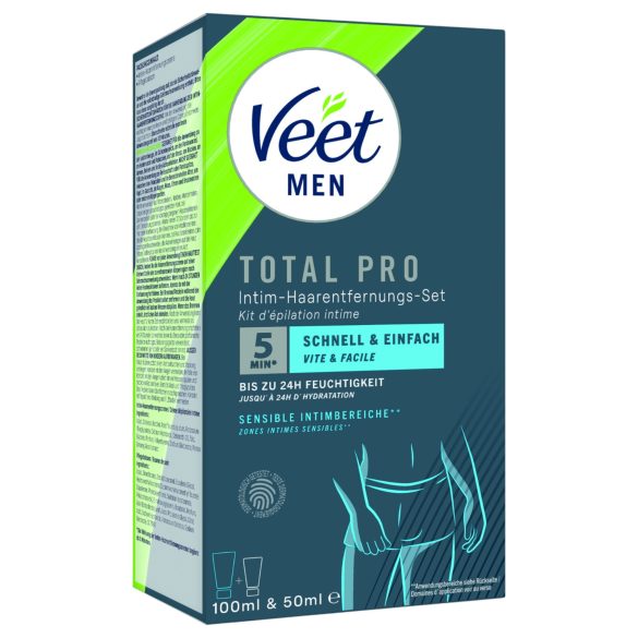 Veet - Intimenthaarungscreme und Balsam für Männer (100+50ml)