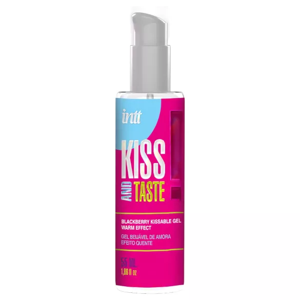 Intt Kiss and Taste - Wärmendes Gleitgel - Brombeere (55ml)
