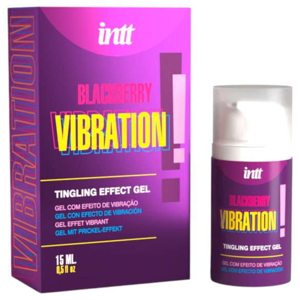 Intt Vibration! - Flüssiger Vibrator - Brombeere (15ml)