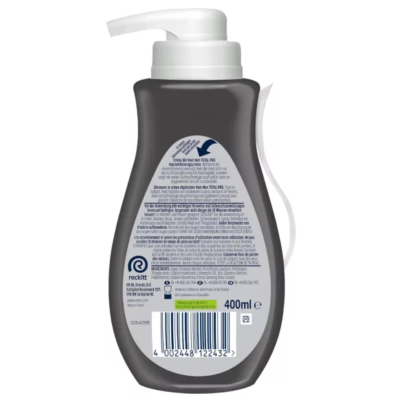 Veet - Haarentfernungscreme für Männer (400 ml)