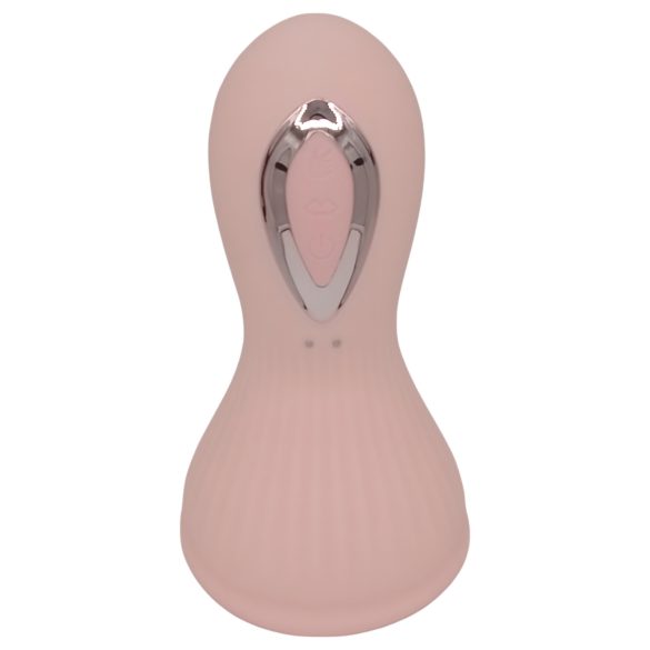 Lonely - Akku, wasserdichter Saug- und Leck-Brustvibrator (Pink)