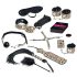 Master & Slave - Bondage-Spielset (braun-schwarz)