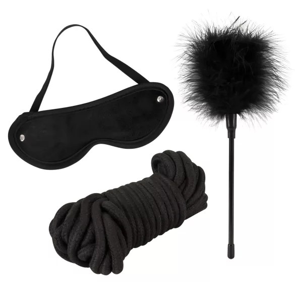Master & Slave - Bondage Spielset (braun-schwarz)