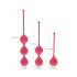 Cotoxo Belle - 3-teiliges Geishakugel-Set (rot)