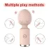 Sunfo Strawberry - wasserdichter Mini-Massagevibrator (pink)